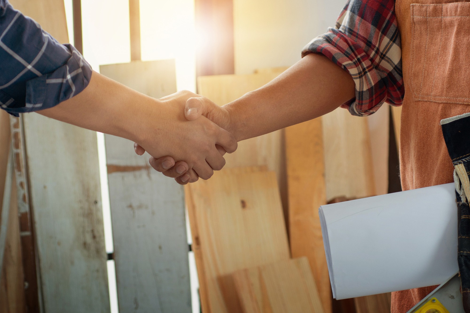 Handschlag – Vertrauen im Handwerk